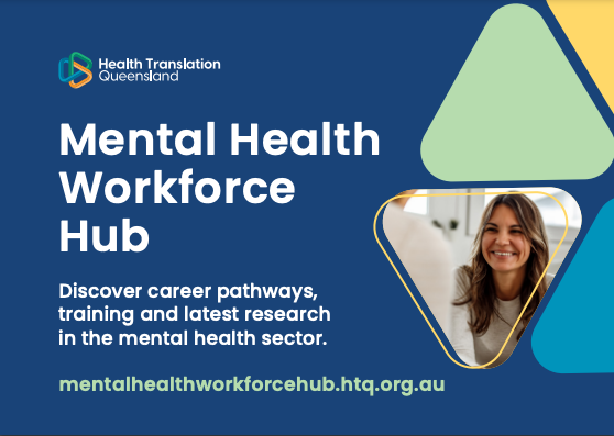 Mental Health Workforce Hub flyer A6 side A