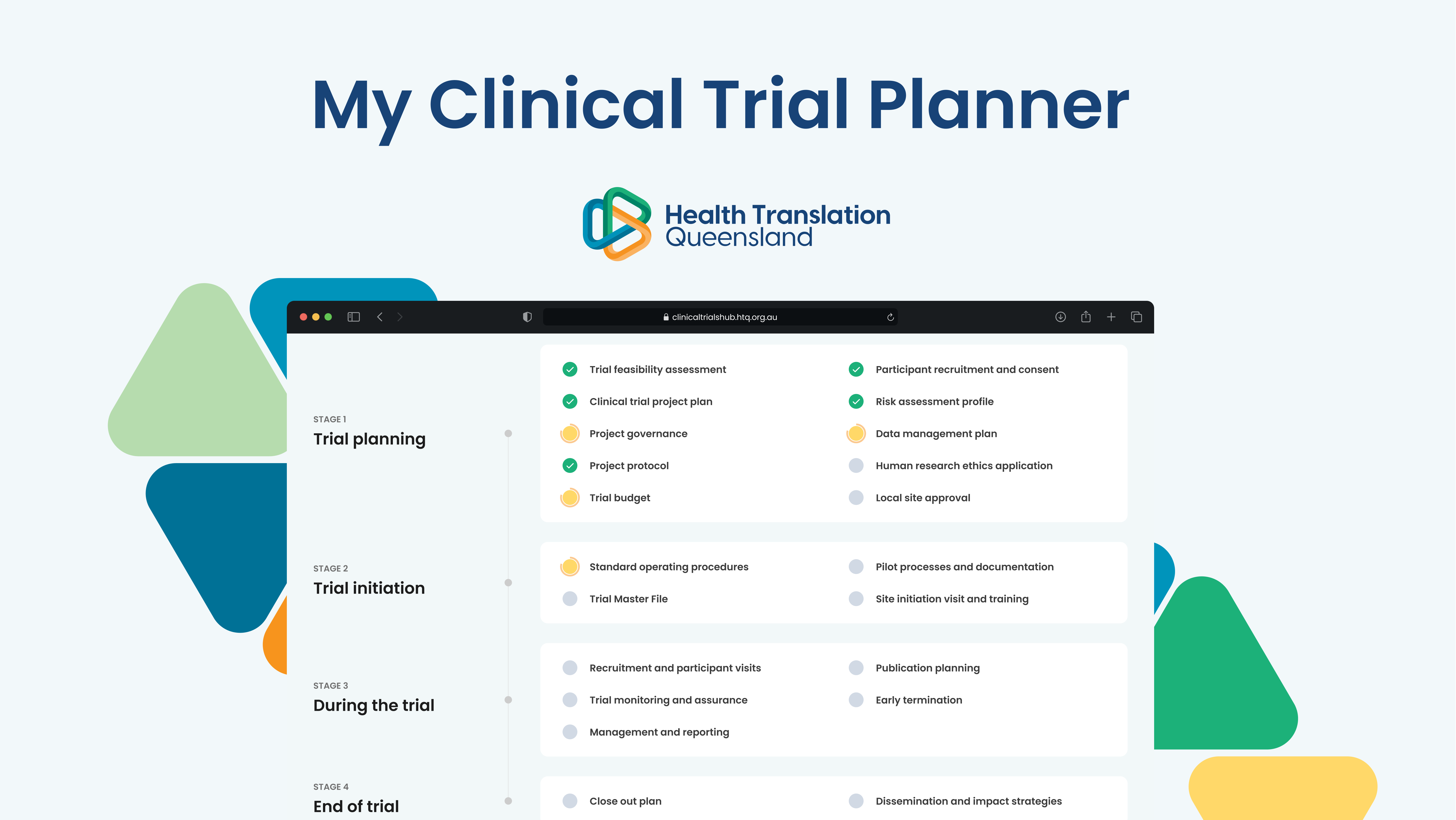 Clinical Trials Hub planner tool